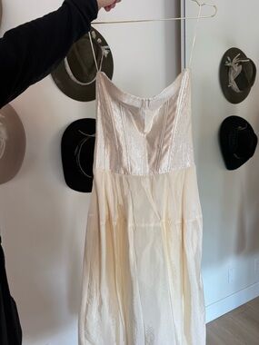 REFORMATION Cream Maxi